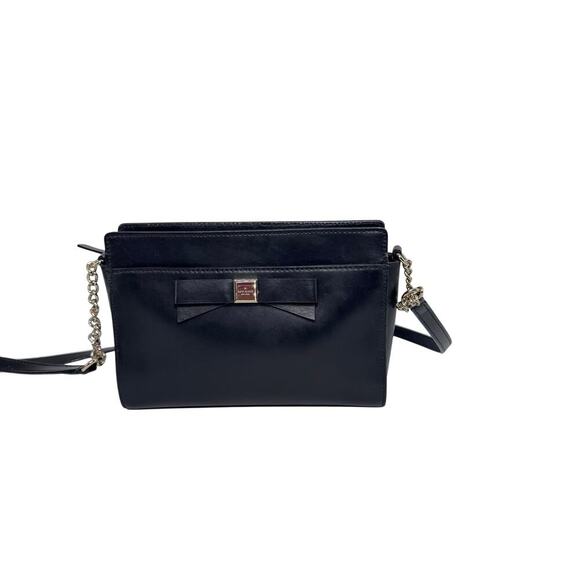 Kate Spade Angelica Leather black crossbody purse - Picture 7 of 13